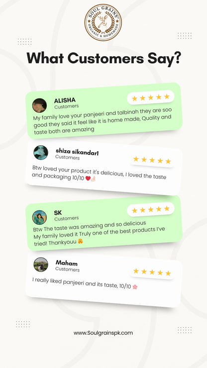 Talbinah for Weight Gain- 100% Organic - 12 Premium Ingredients