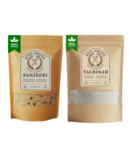 Talbinah + Panjeeri - Fast Weight Gain (100% Organic) - 12 Ingredient